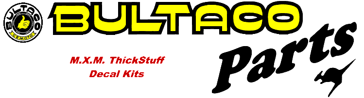 Bultaco Parts Logo - Decals
