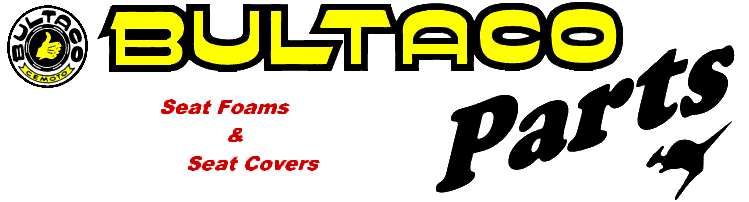Bultaco Parts Logo - Seat Covers